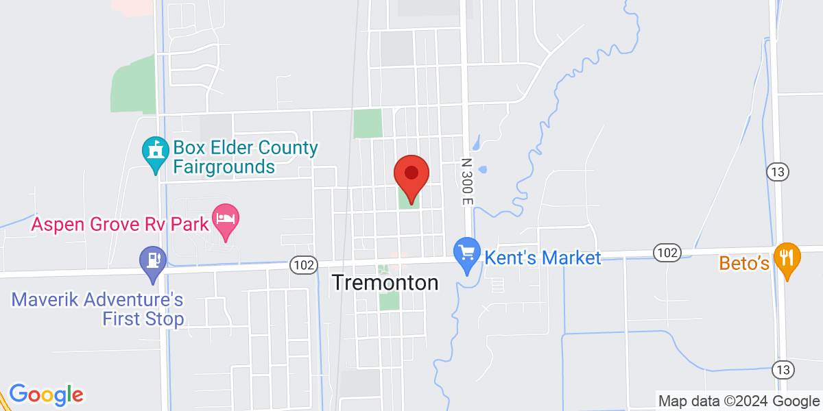 Map of Tremonton Branch
