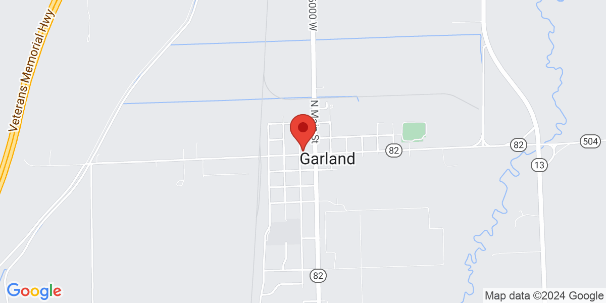 Map of Garland Branch